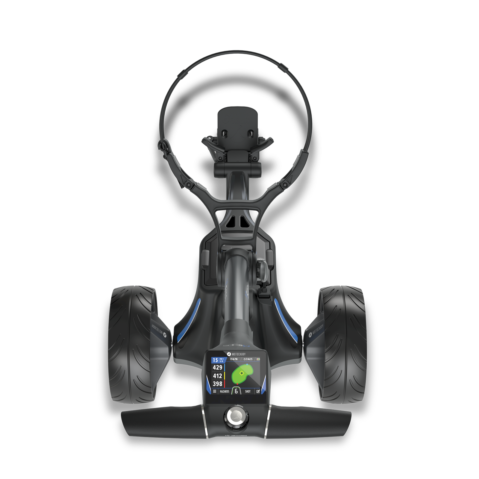 Motocaddy launches world's first TOUCH SCREEN electric trolley